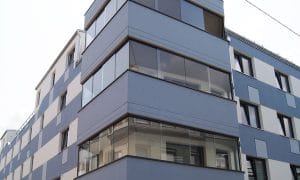 Ganzglas-Schiebeanlage Fenster Türen ATP Metallbau GmbH Josef Pitzl - Konstruktionen aus Aluminium, Stahl, Glas in Purgstall, Bezirk Scheibbs, Mostviertel, Niederösterreich, Wien, Oberösterreic